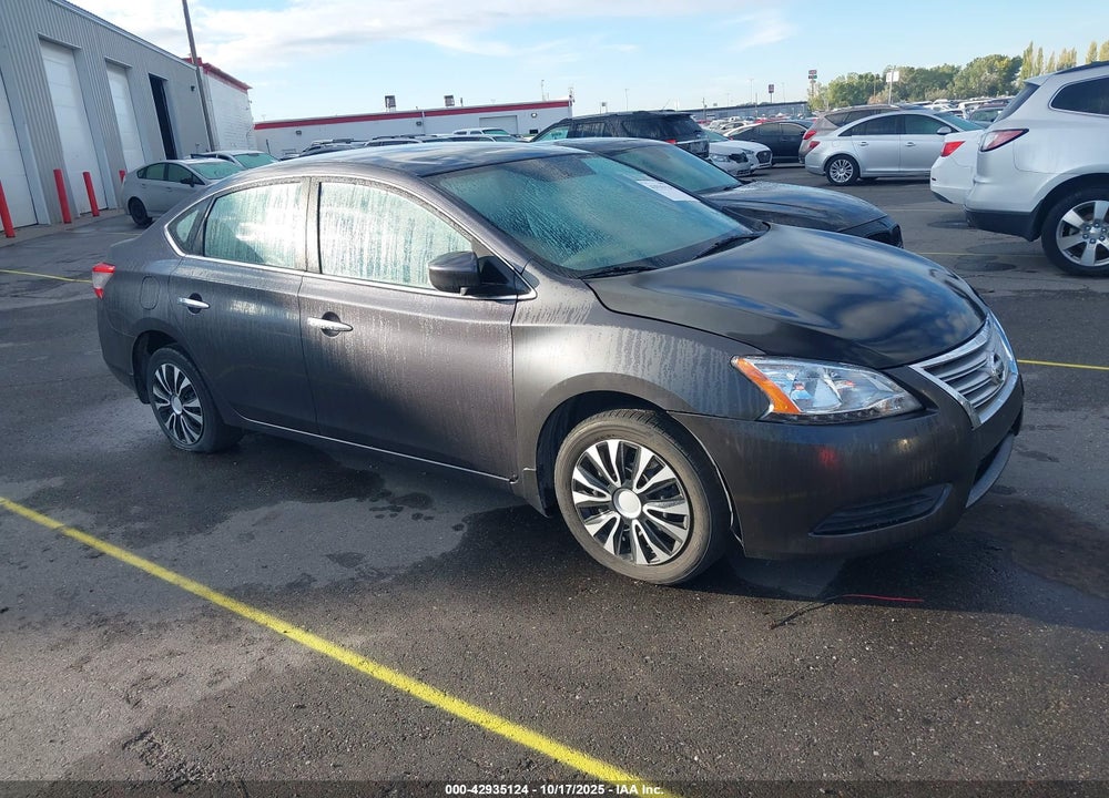 2014 NISSAN SENTRA S VIN: 3N1AB7AP6EL608654
