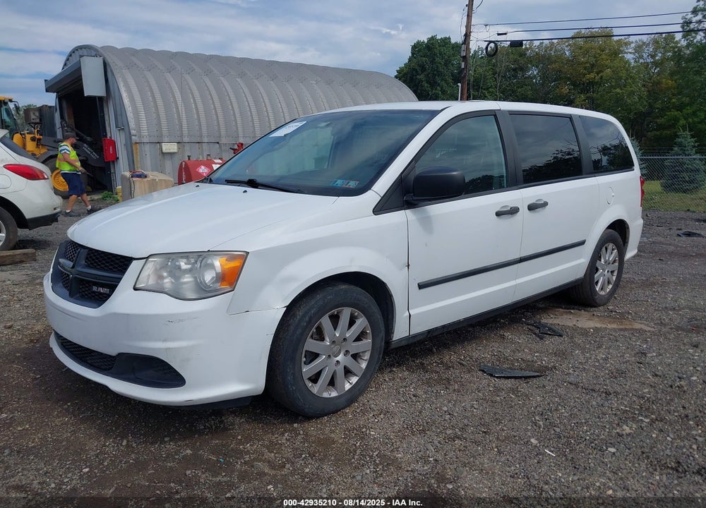 2014 RAM CARGO TRADESMAN VIN: 2C4JRGAG6ER357436