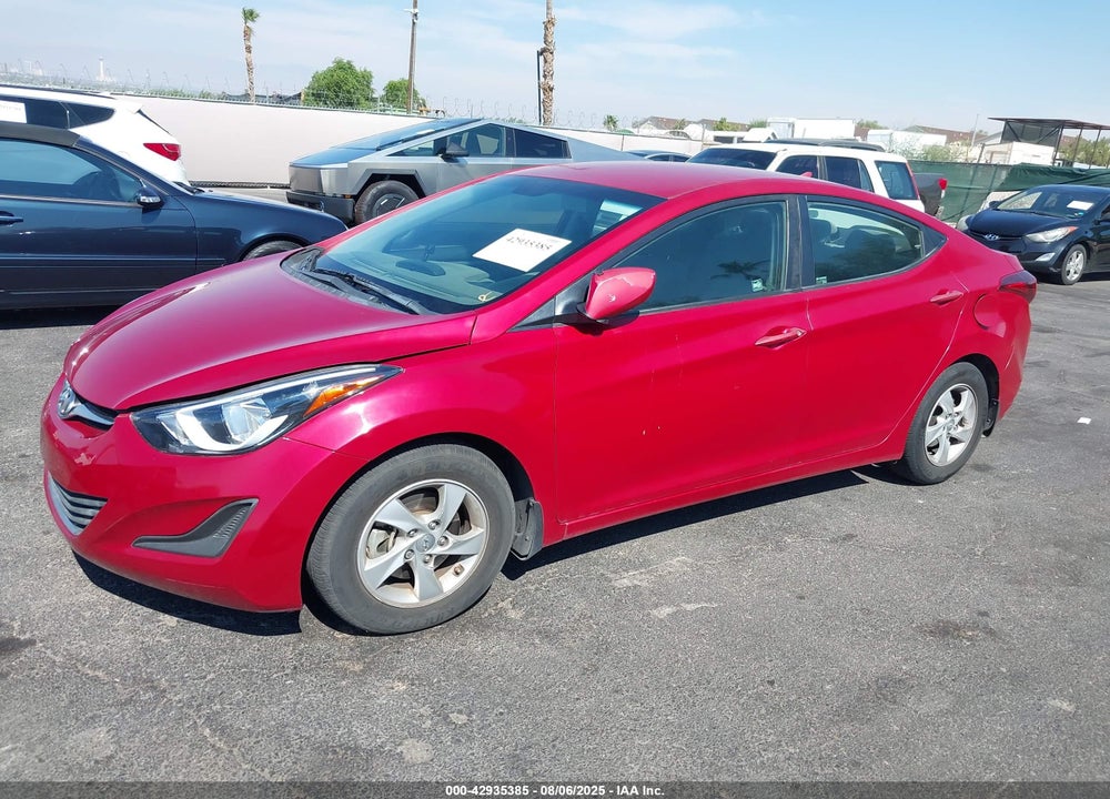 2015 HYUNDAI ELANTRA SE VIN: KMHDH4AE7FU449748