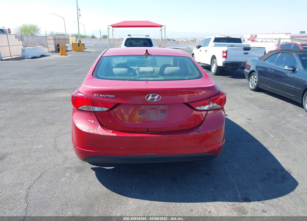 2015 HYUNDAI ELANTRA SE VIN: KMHDH4AE7FU449748