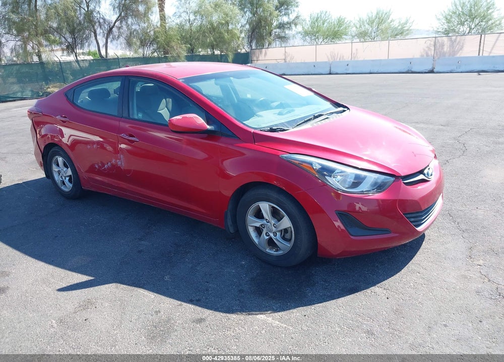 2015 HYUNDAI ELANTRA SE VIN: KMHDH4AE7FU449748