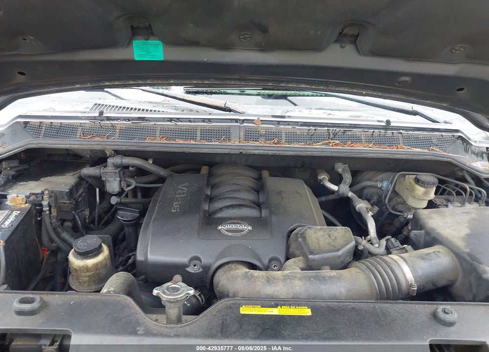 2004 NISSAN PATHFINDER ARMADA LE VIN: 5N1AA08A24N744458