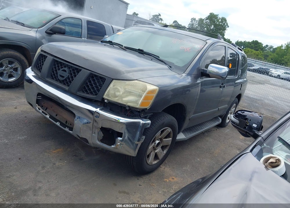 2004 NISSAN PATHFINDER ARMADA LE VIN: 5N1AA08A24N744458