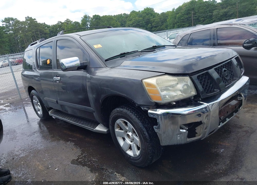 2004 NISSAN PATHFINDER ARMADA LE VIN: 5N1AA08A24N744458
