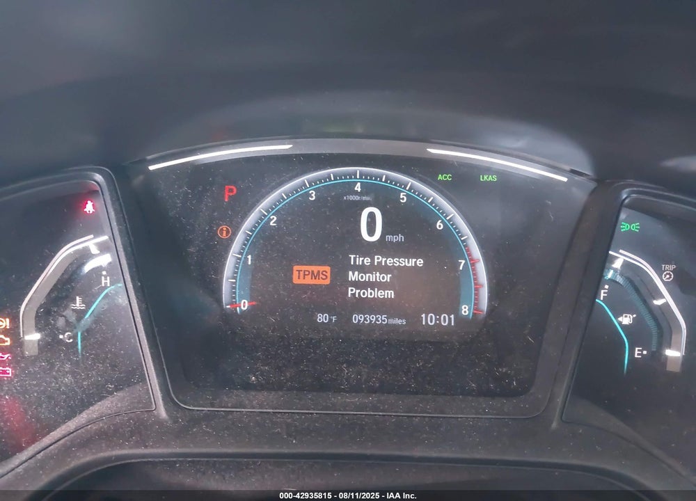 2020 HONDA CIVIC VIN: 2HGFC2F69LH569410