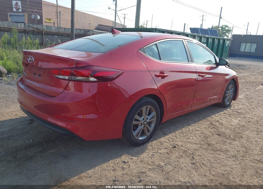 2018 HYUNDAI ELANTRA VIN: 5NPD84LF9JH270091