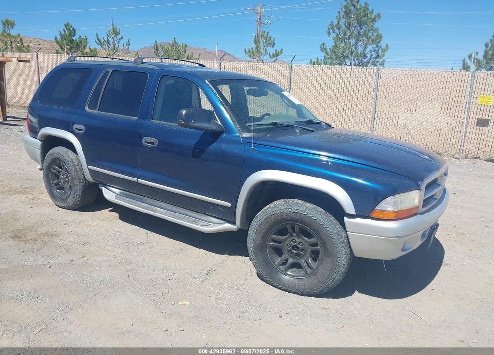 2002 DODGE DURANGO SLT PLUS VIN: 1B4HS58Z42F186409