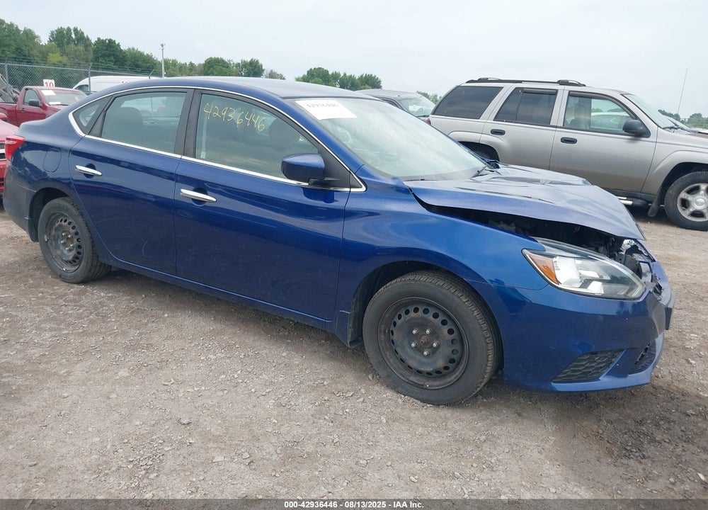 2019 NISSAN SENTRA S VIN: 3N1AB7AP5KY270503