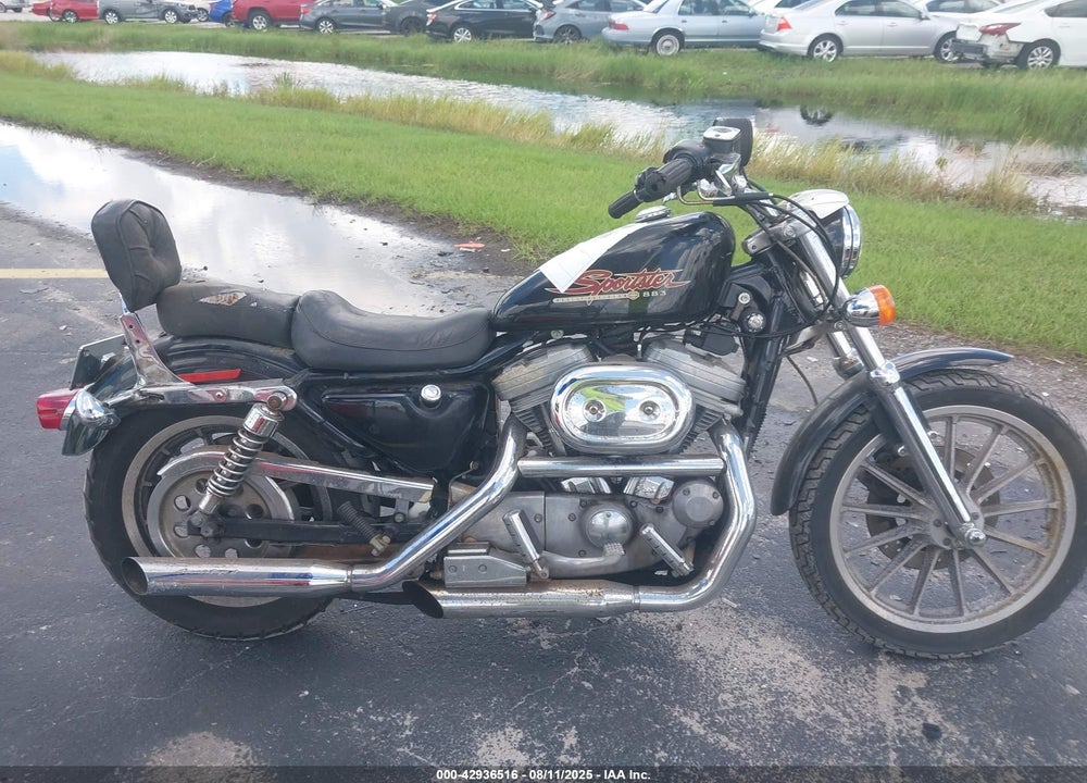 1997 HARLEY-DAVIDSON XL883 HUGGER VIN: 1HD4CEM11VY224491