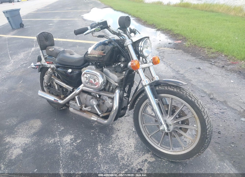 1997 HARLEY-DAVIDSON XL883 HUGGER VIN: 1HD4CEM11VY224491