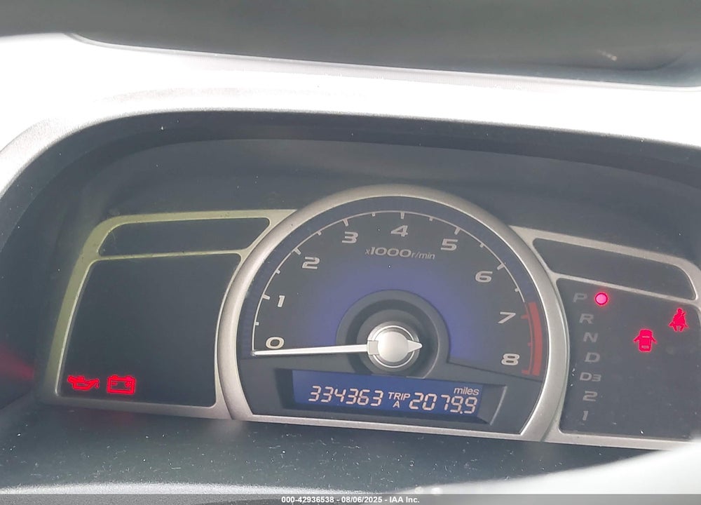 2008 HONDA CIVIC LX VIN: 1HGFA16568L108277