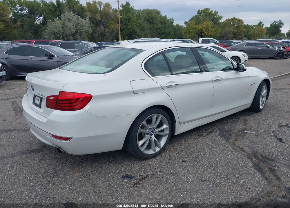 2014 BMW 5 SERIES VIN: WBA5B3C5XED535424