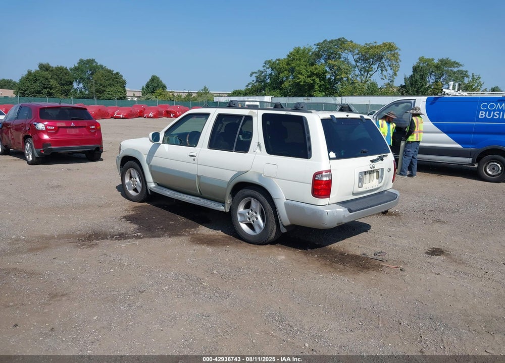 2003 INFINITI QX4 LUXURY VIN: JNRDR09Y43W304160