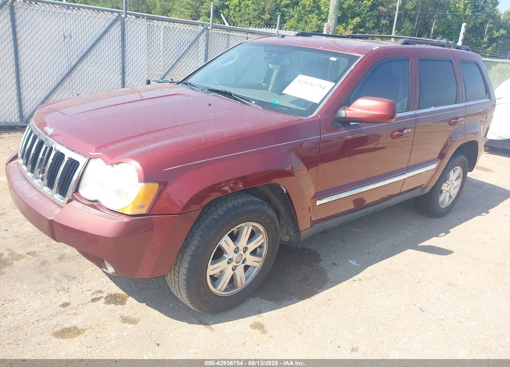 2008 JEEP GRAND CHEROKEE LIMITED VIN: 1J8HS58N88C174010