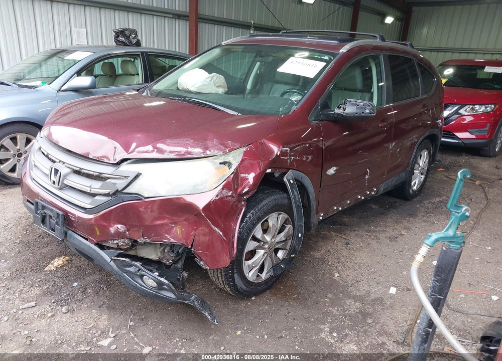 2014 HONDA CR-V EX-L VIN: 5J6RM3H76EL021580