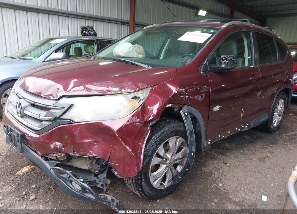 2014 HONDA CR-V EX-L VIN: 5J6RM3H76EL021580