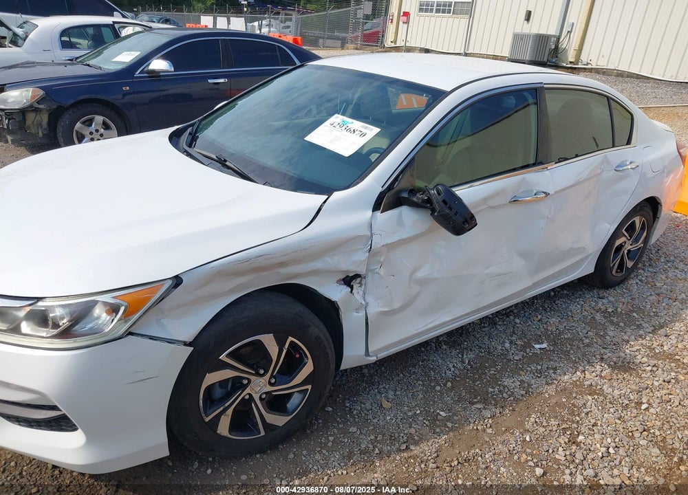 2016 HONDA ACCORD LX VIN: 1HGCR2F32GA227924