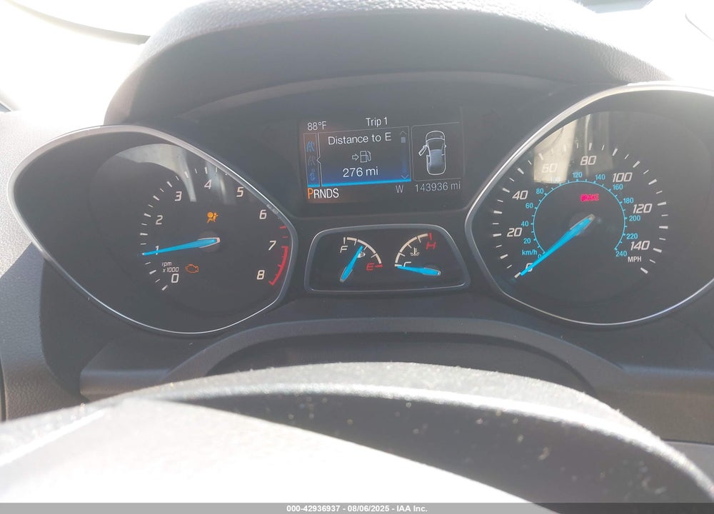 2014 FORD ESCAPE VIN: 1FMCU0GX8EUB32407