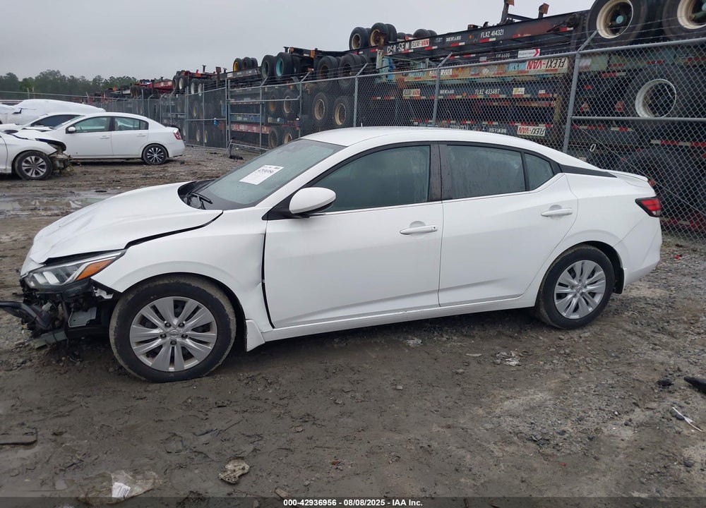 2022 NISSAN SENTRA S XTRONIC CVT VIN: 3N1AB8BV1NY211570