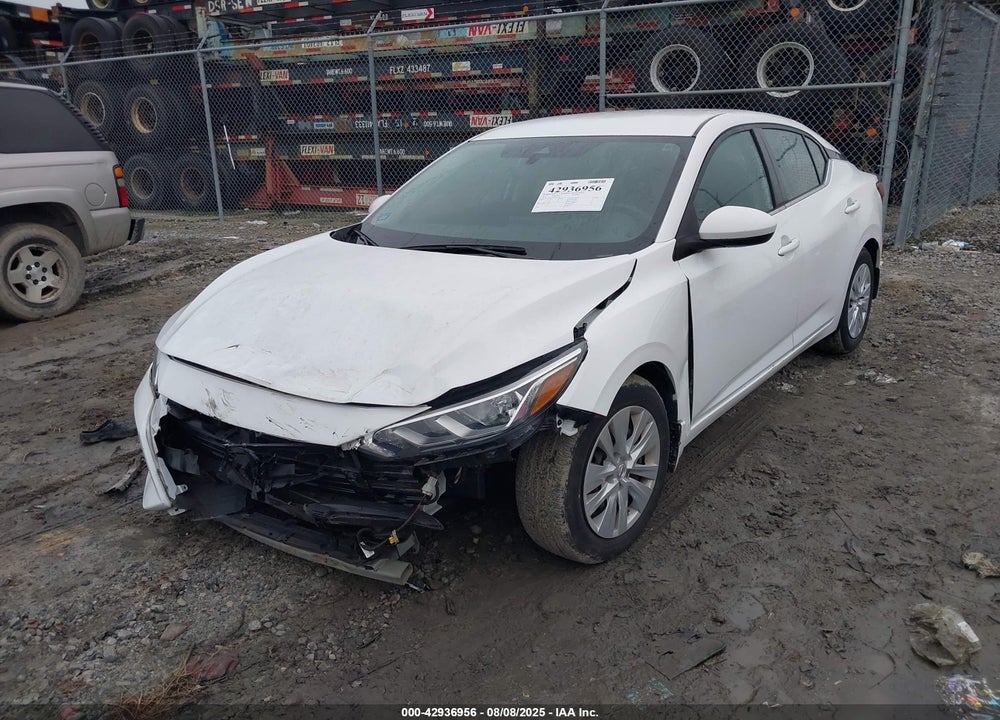 2022 NISSAN SENTRA S XTRONIC CVT VIN: 3N1AB8BV1NY211570