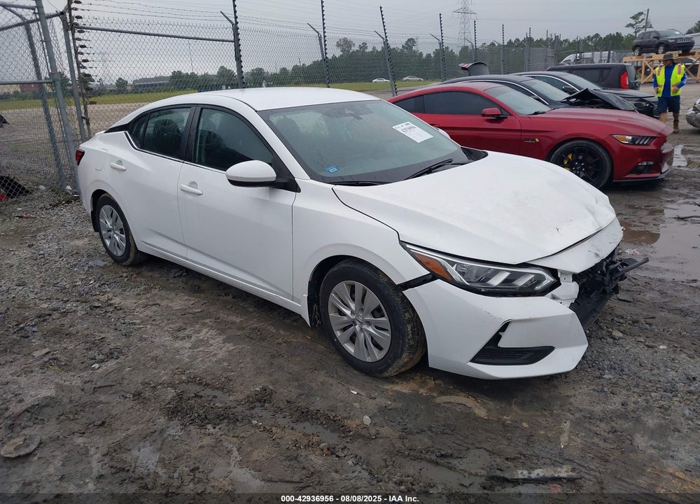 2022 NISSAN SENTRA S XTRONIC CVT VIN: 3N1AB8BV1NY211570