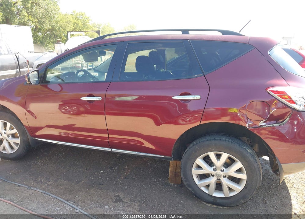 2012 NISSAN MURANO VIN: JN8AZ1MW8CW233578