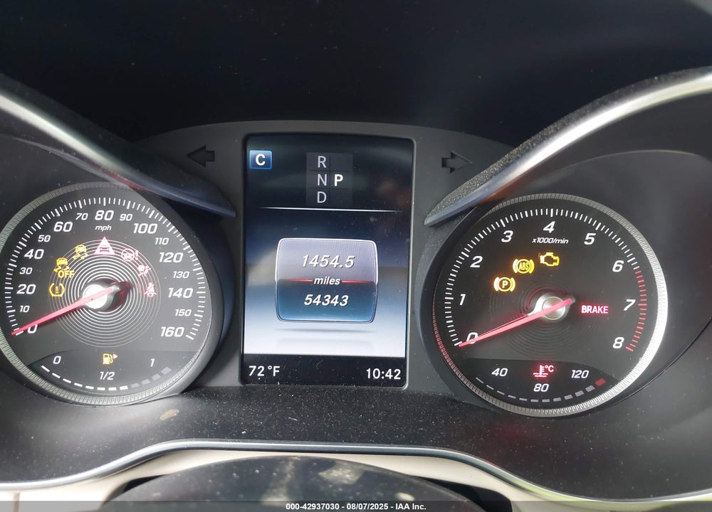2017 MERCEDES-BENZ GLC CLASS VIN: WDC0G4JB4HF190164