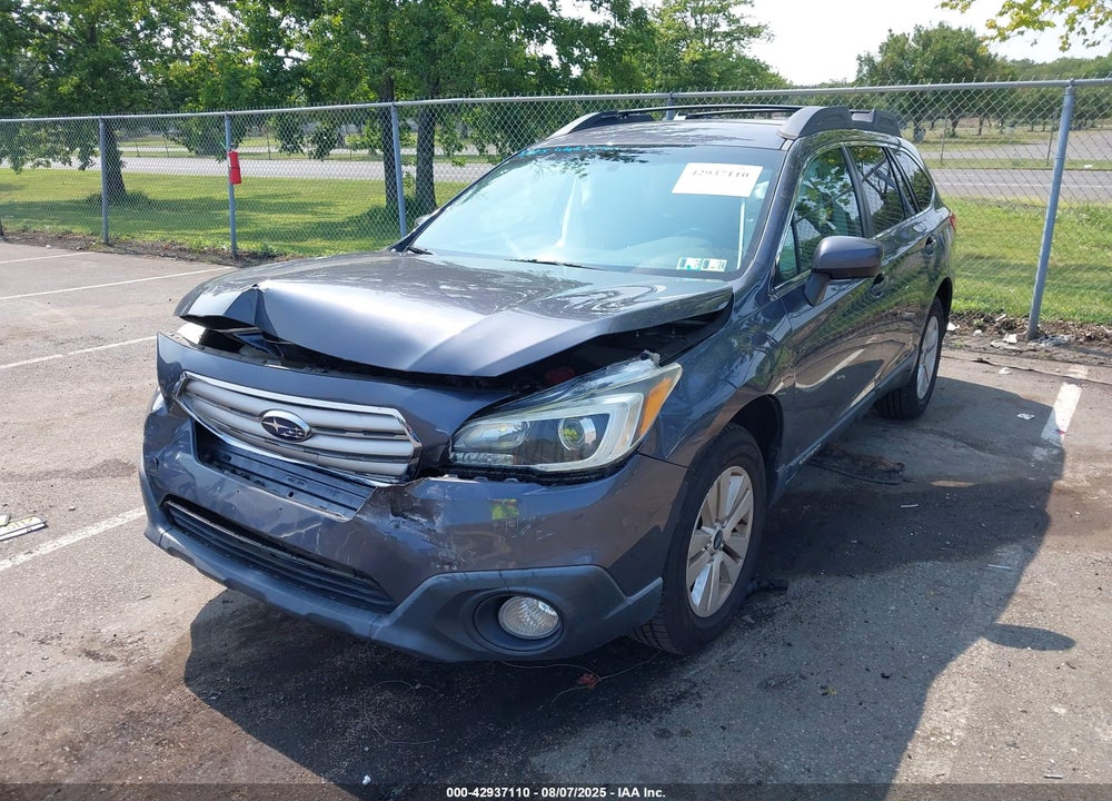 2016 SUBARU OUTBACK 2.5I PREMIUM VIN: 4S4BSACC0G3358721