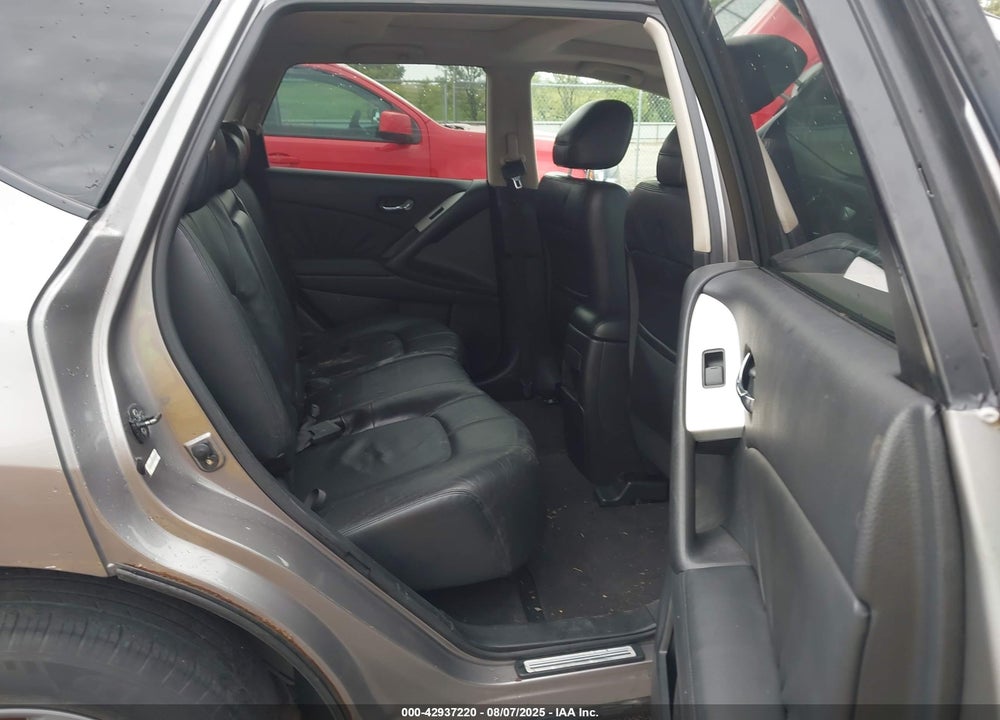 2009 NISSAN MURANO SL VIN: JN8AZ18W09W123417