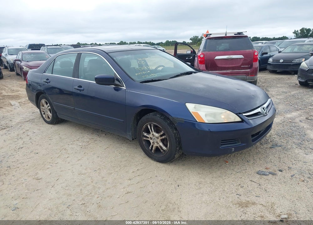 2006 HONDA ACCORD 2.4 EX VIN: 1HGCM56776A140750