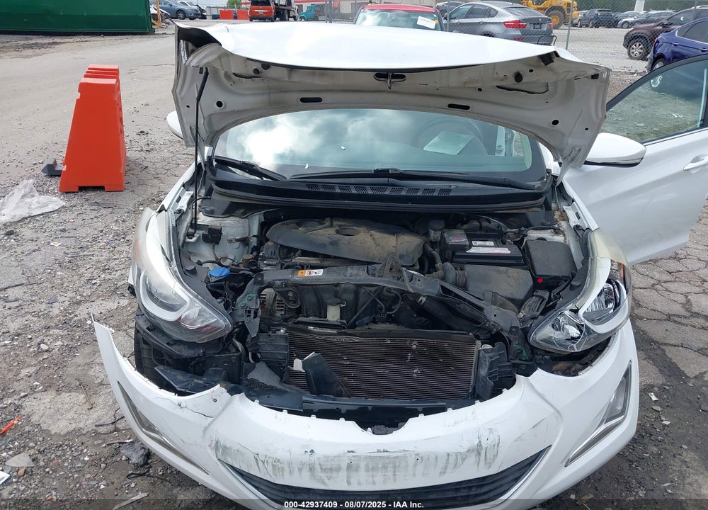 2016 HYUNDAI ELANTRA VALUE EDITION VIN: 5NPDH4AE7GH771712