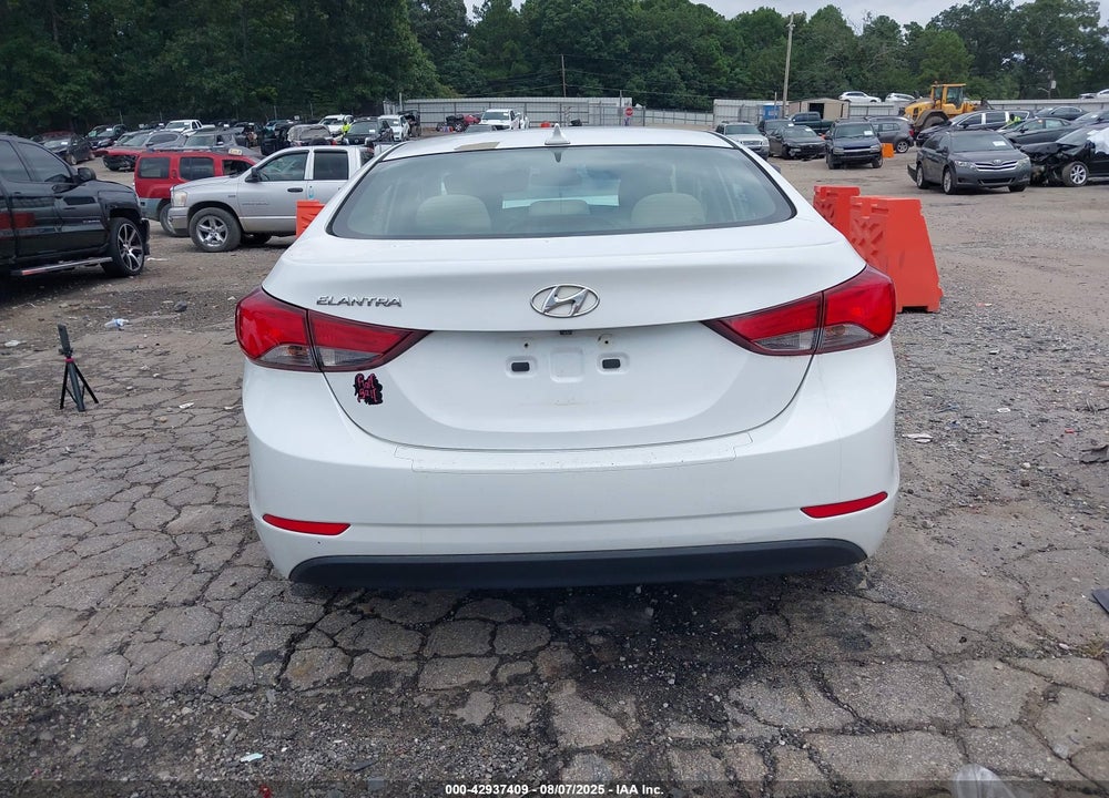 2016 HYUNDAI ELANTRA VALUE EDITION VIN: 5NPDH4AE7GH771712
