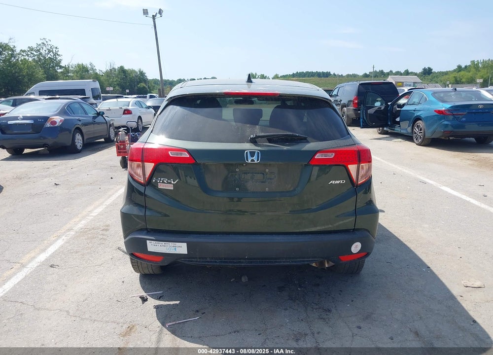2017 HONDA HR-V VIN: 3CZRU6H51HM730954