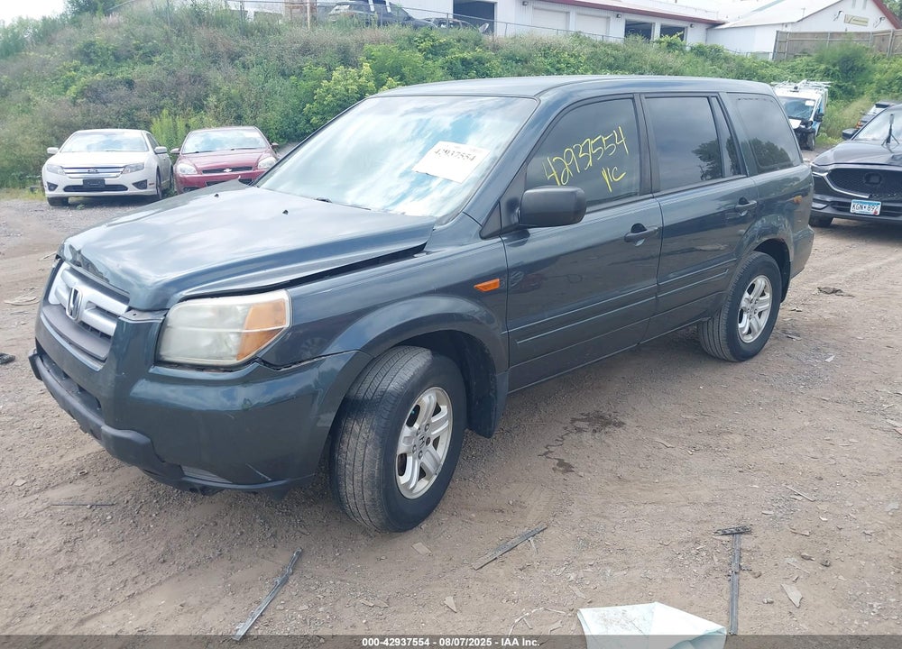 2006 HONDA PILOT LX VIN: 5FNYF28186B002034