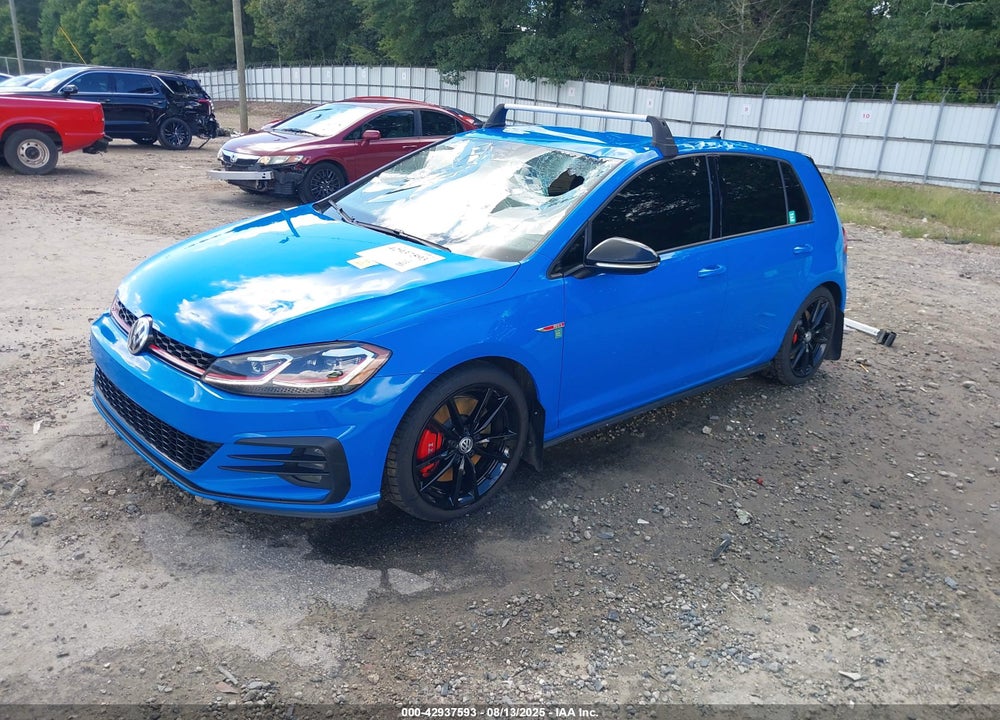 2019 VOLKSWAGEN GOLF VIN: 3VW6T7AU2KM017116