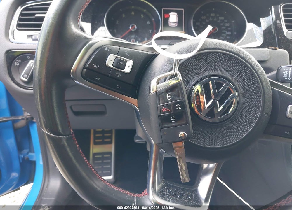 2019 VOLKSWAGEN GOLF VIN: 3VW6T7AU2KM017116