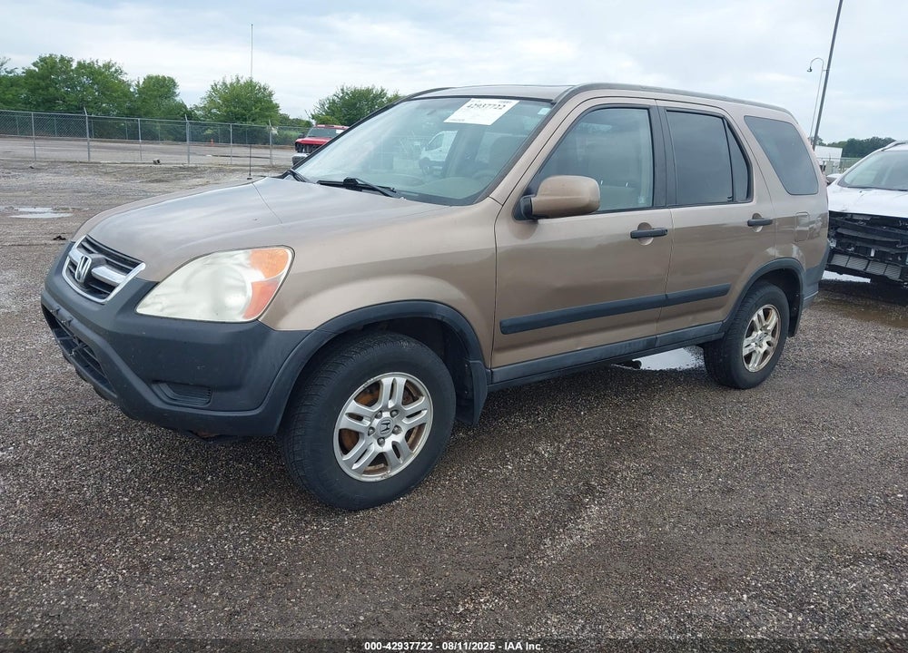 2003 HONDA CR-V EX VIN: SHSRD788X3U127318