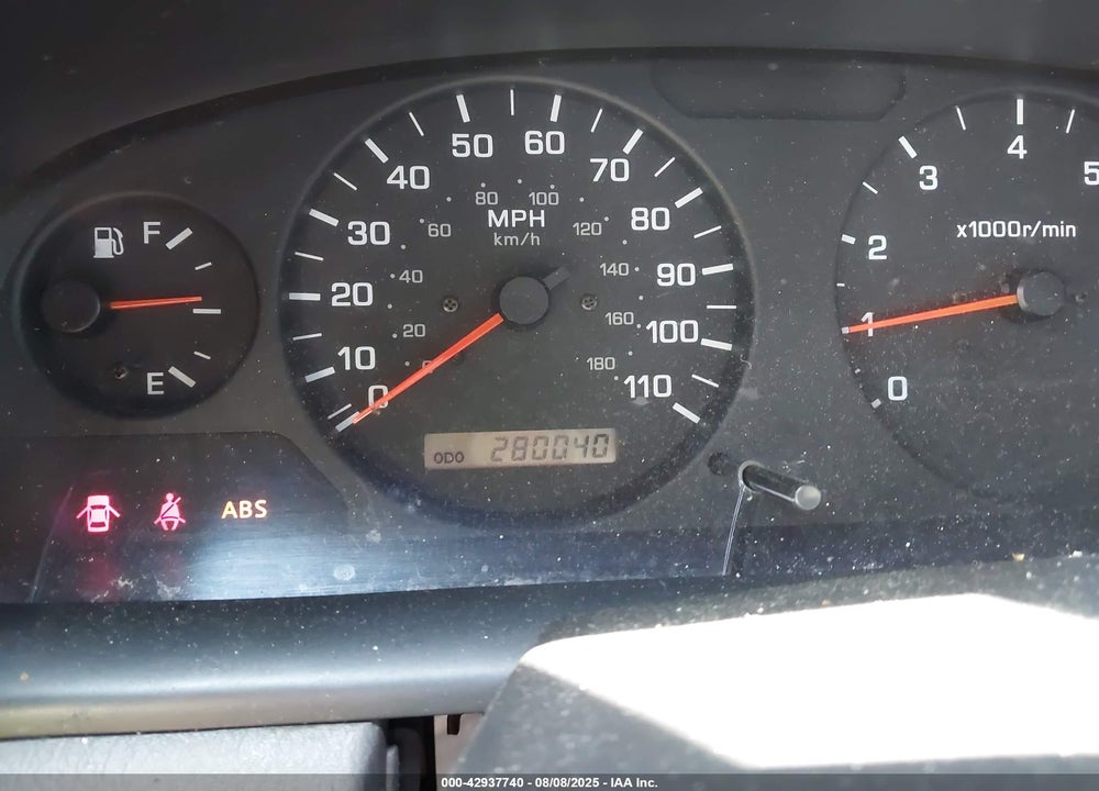 2001 NISSAN XTERRA XE-V6 VIN: 5N1ED28T91C507558