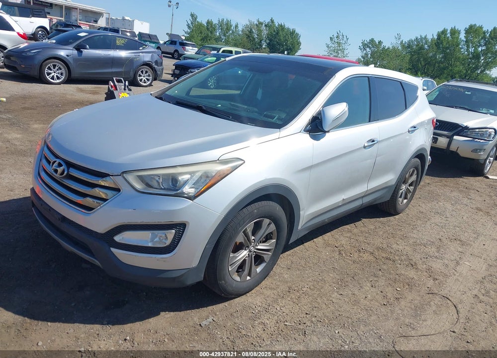2013 HYUNDAI SANTA FE VIN: 5XYZUDLB3DG084718