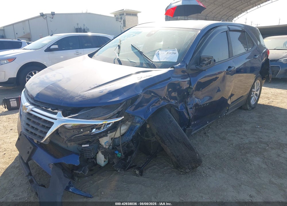 2022 CHEVROLET EQUINOX FWD LS VIN: 3GNAXHEV0NS240708