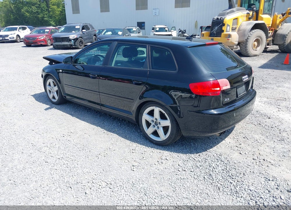 2007 AUDI A3 2.0T VIN: WAUHF78P47A078262