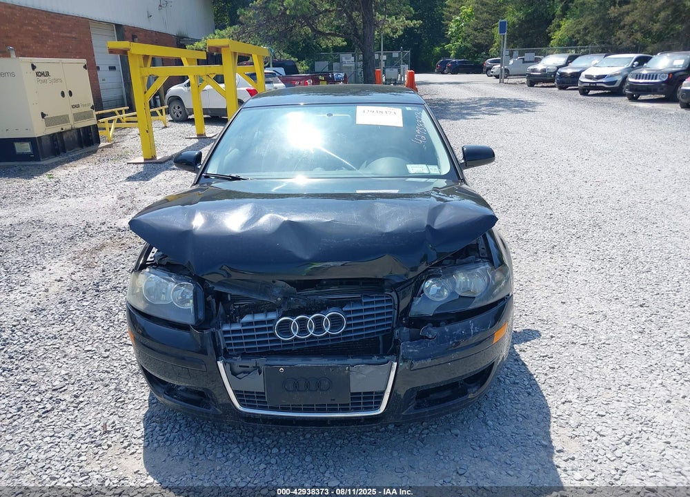 2007 AUDI A3 2.0T VIN: WAUHF78P47A078262