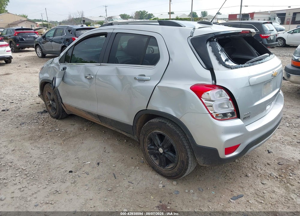 2017 CHEVROLET TRAX LT VIN: 3GNCJLSB5HL187655