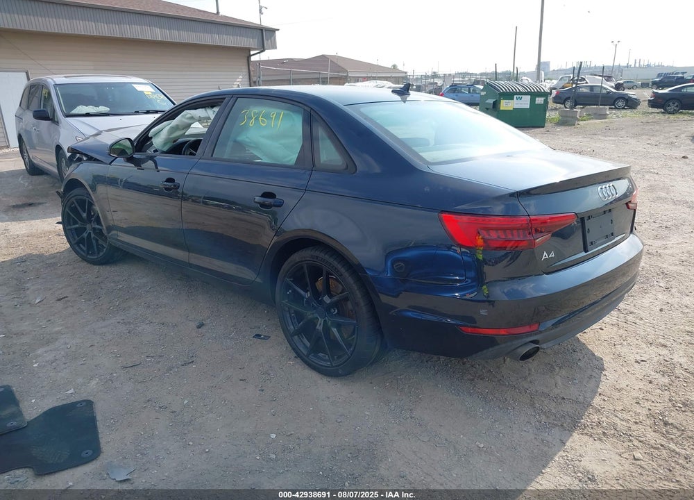 2017 AUDI A4 2.0T PREMIUM VIN: WAUGNAF41HN005350