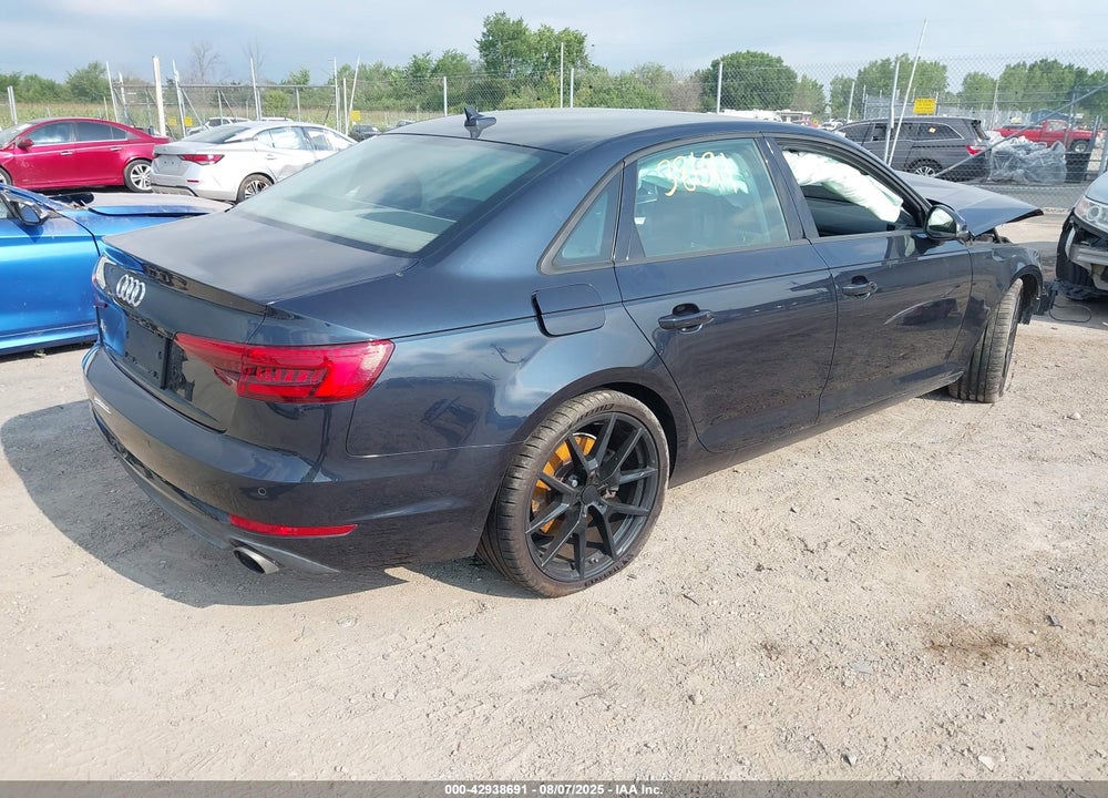 2017 AUDI A4 2.0T PREMIUM VIN: WAUGNAF41HN005350