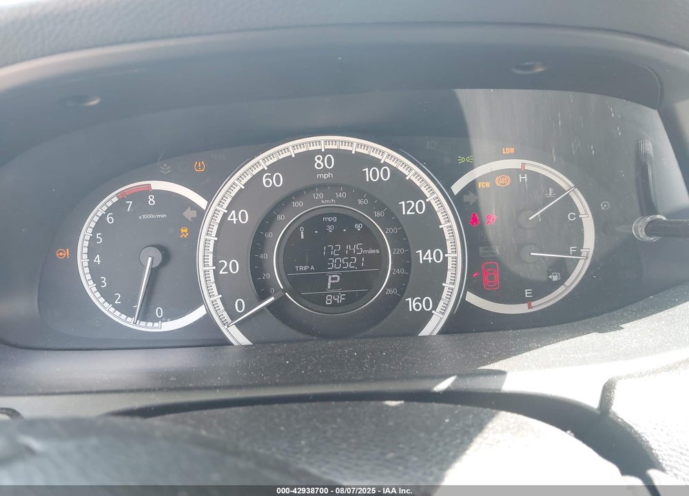 2014 HONDA ACCORD EX-L VIN: 1HGCR2F80EA067597