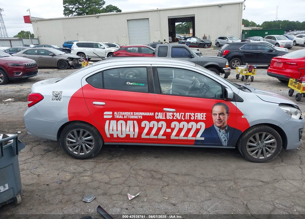 2019 MITSUBISHI MIRAGE VIN: ML32F3FJ0KHF15020