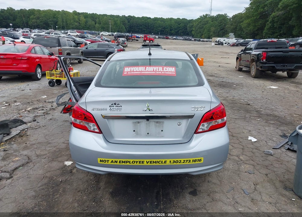 2019 MITSUBISHI MIRAGE VIN: ML32F3FJ0KHF15020