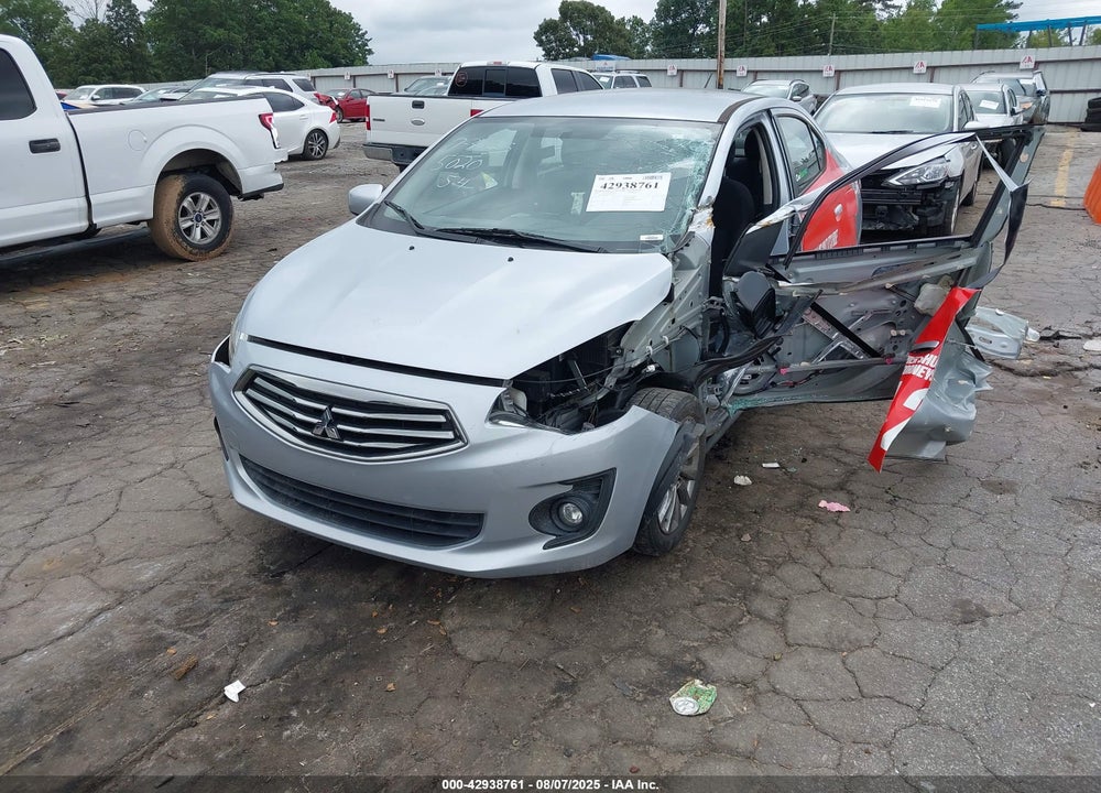 2019 MITSUBISHI MIRAGE VIN: ML32F3FJ0KHF15020