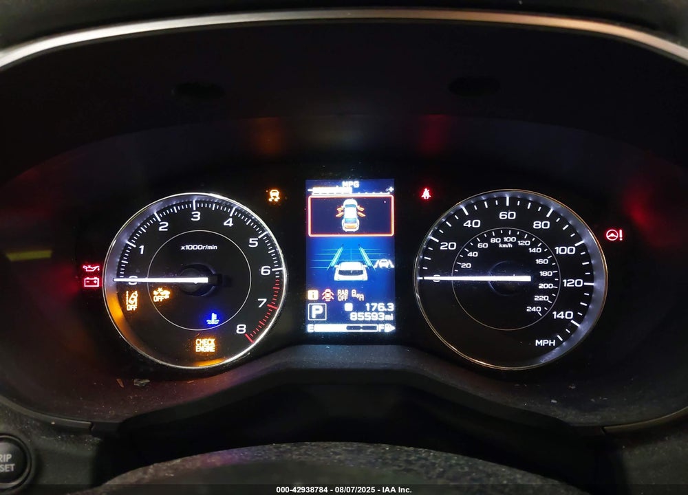 2018 SUBARU IMPREZA VIN: 4S3GTAT69J3723065